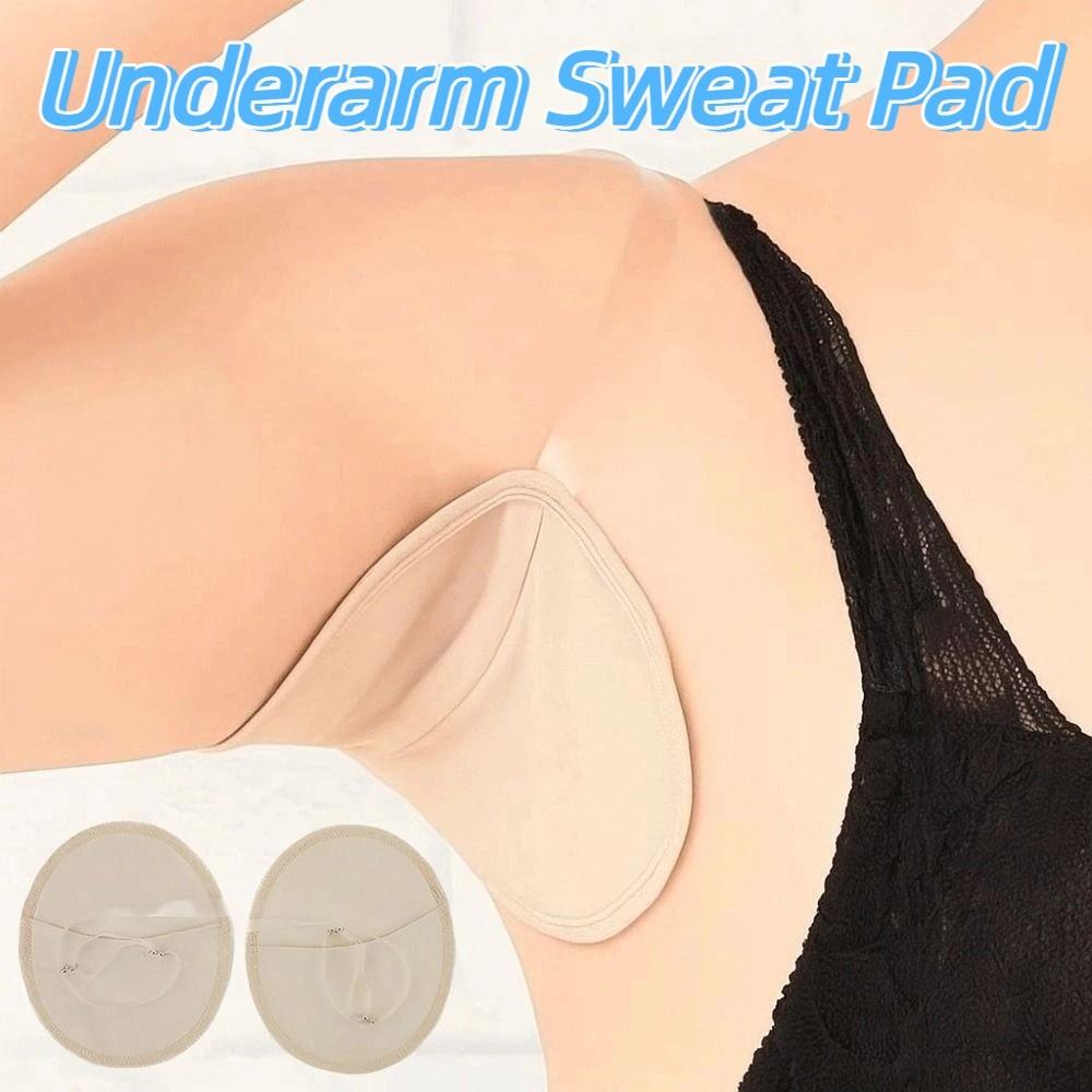 Invisible Underarm Sweat Pad Washable Absorbent Deodorant Pad Armpit Sweat Guard Daily Use