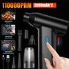 3-in-1 Air Duster Vacuum Cleaner Wireless 110000 RPM Brushless Adjustable Turbo Jet Blower Fan Dust Removal Jet Dry Blower Car