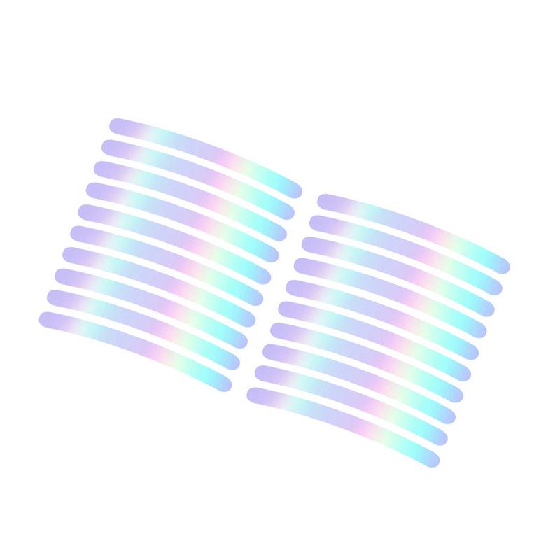 Светоотражающие светящиеся наклейки на шины: Персонализированные, красочные наклейки для предотвращения столкновений на автомобильные колеса