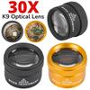 30X 36mm K9 Optical Lens Magnifying Glass Precision Work Monocle Watch Jewelry Coin Stamps Handheld Loupe for Detailed Inspectio