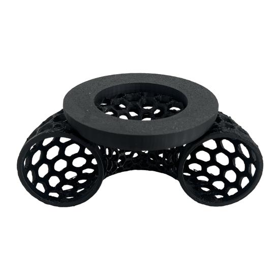 Плавающий туннель для петушков, напечатанный на 3D-принтере, полый, среда обитания для петушков, мелких рыб, креветок, пещера-укрытие, игрушка для обогащения среды, украшение для аквариума, аксессуары для аквариумов