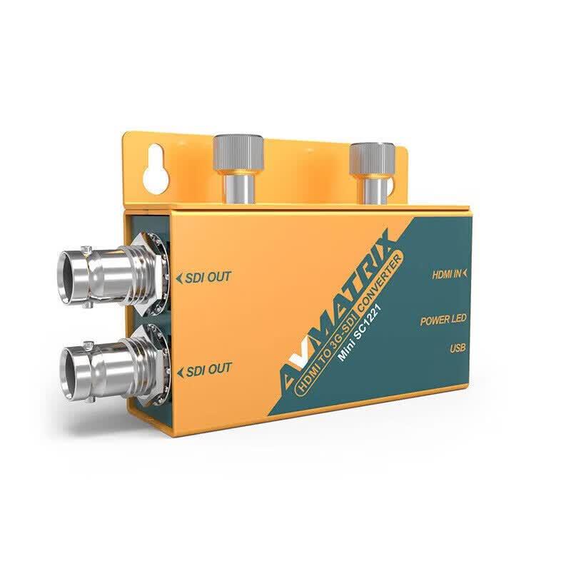 AVMATRIX MINI SC1221 HDMI to 3G-SDI Video Converter