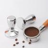 Flat Base Coffee Bean Press 51/53/58MM Espresso Tamper Coffee Powder Hammer Milk Tea Shop