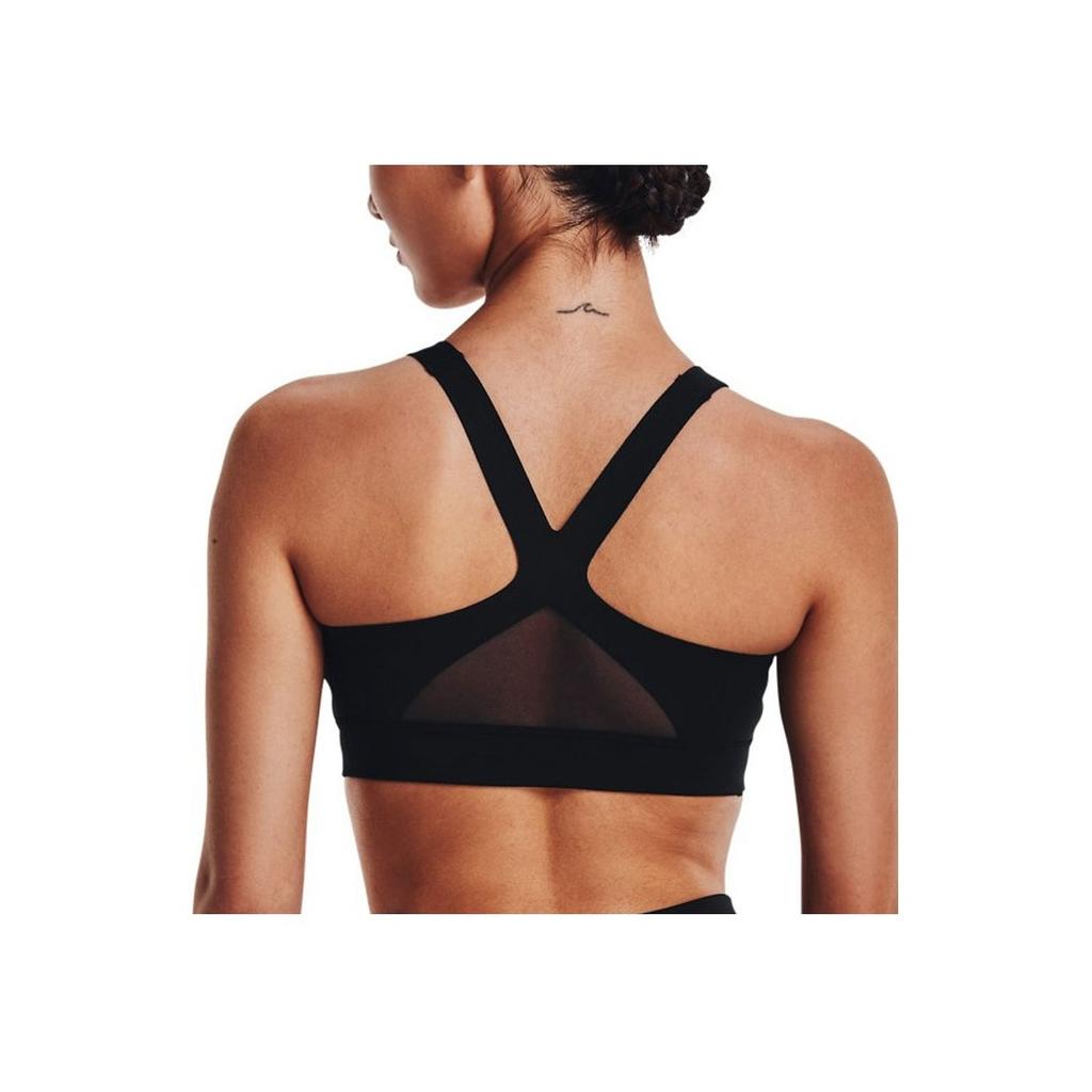Under Armour SmartForm Rush Medium Intensity Training Sports Bra Women Underwear Black 1370838-001