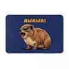 Rock Hyrax Lover Awawa Groundhog Dassi Non-slip Doormat Floor Mat Carpet Rug for Entrance Home Bathroom Living room Footpad Mats