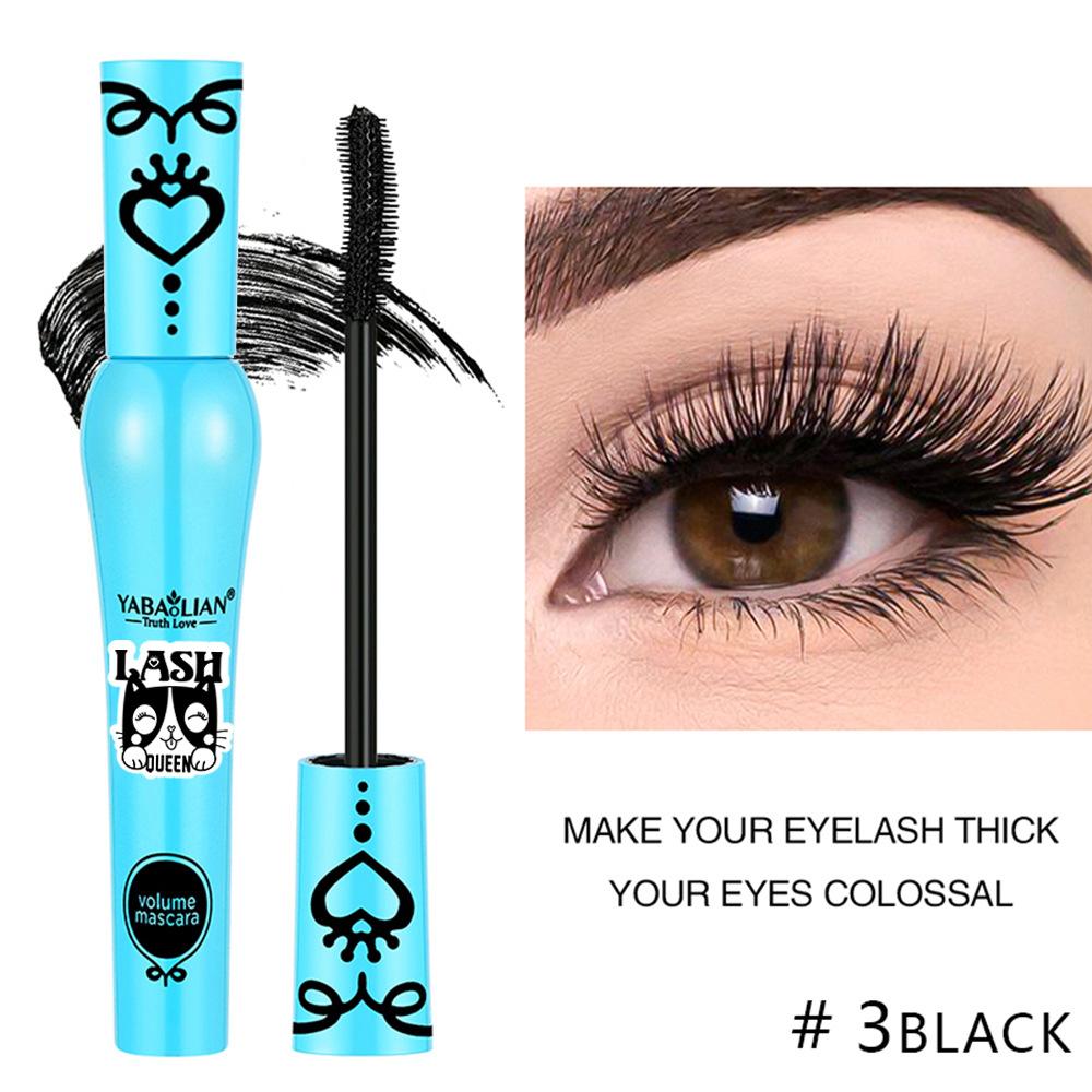 Плотная водостойкая и устойчивая к поту тушь для ресниц, водостойкая, тонкая и стойкая, подкручивающая, не размазывающаяся тушь