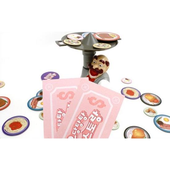 Korea Board Games Woodang Tangtang Restaurant Board Game, Popular Korean Game