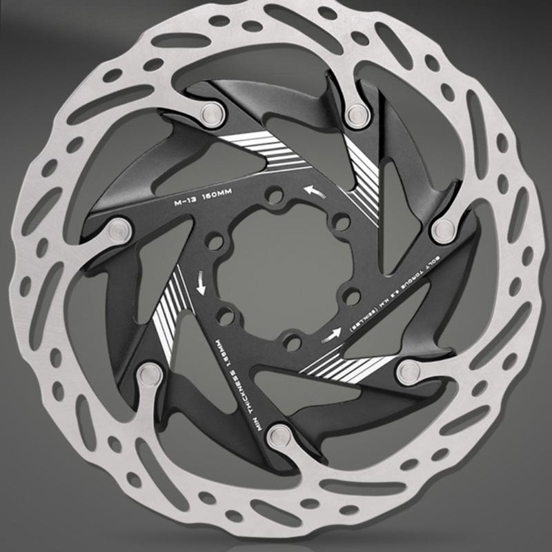 Hollow Road Bike Brake Disc Mountain Bicycles Brake Rotor Central Locking Road Bike Oil Disc Brake Rotors 160mm
