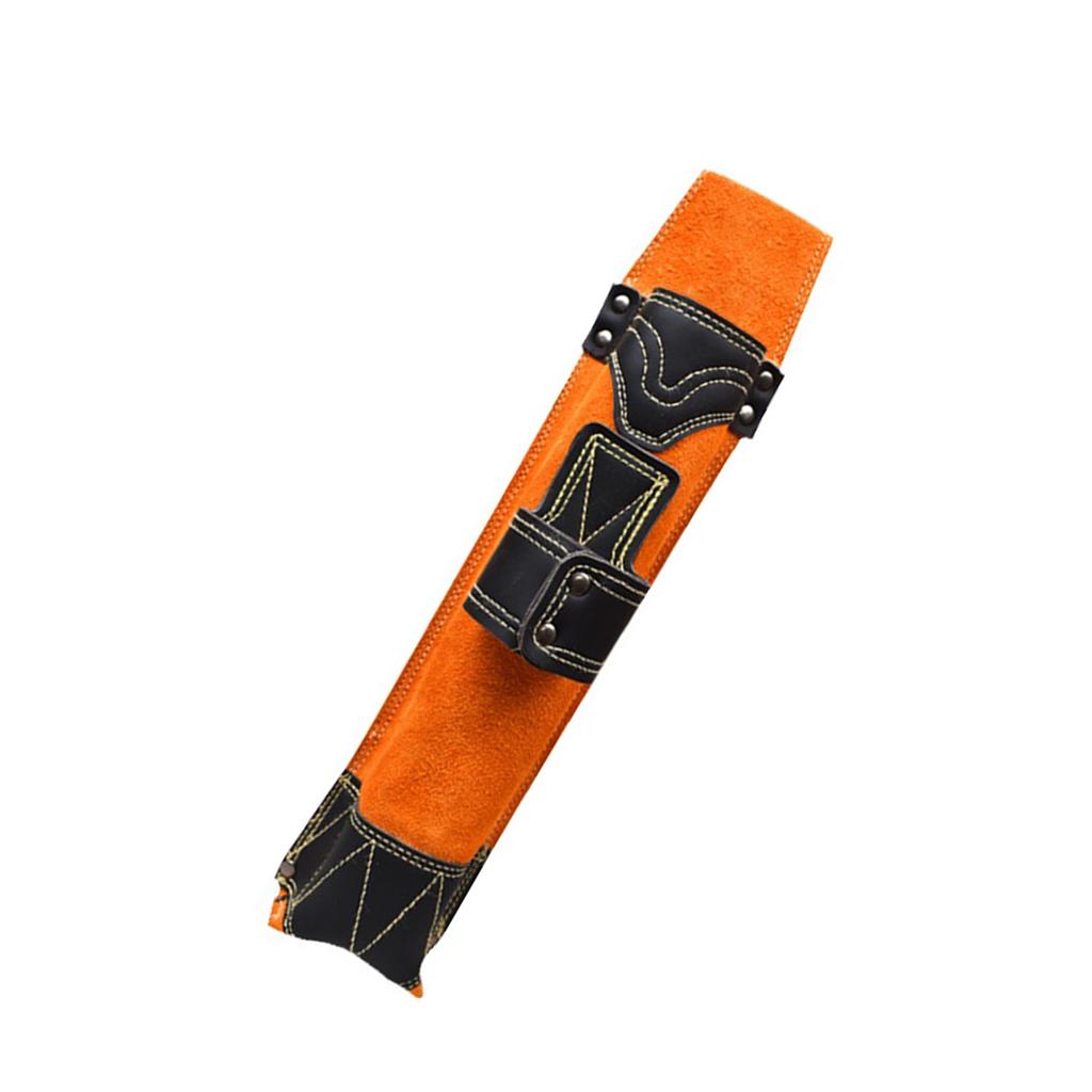 Огнестойкая сумка для хранения сварочных электродов, утолщенная кожаная конструкция, сверхпрочный огнеупорный дизайн для профессиональных сварщиков