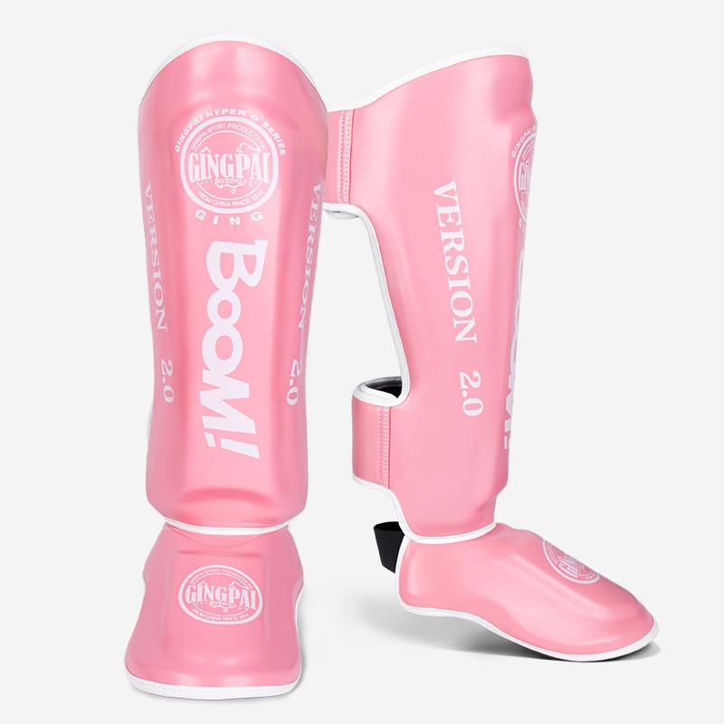 Muay Thai Leg Protectors Sanda Fighting With Feet Back Shin Protectors Boxing Thickened Fighting Protective Gear Ankle Taekwondo