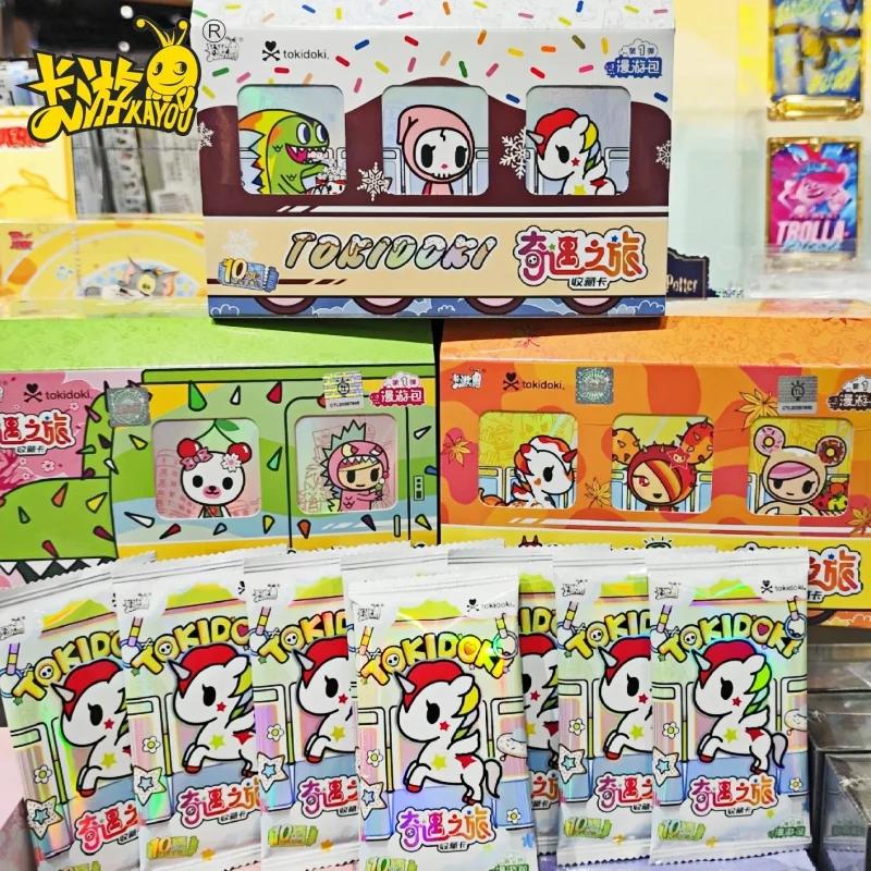 New Genuine Tokidoki Cards Unicorn Adventure Journey Series Vol.1 Wandering Pack Anime Collection Card Toy Gifts