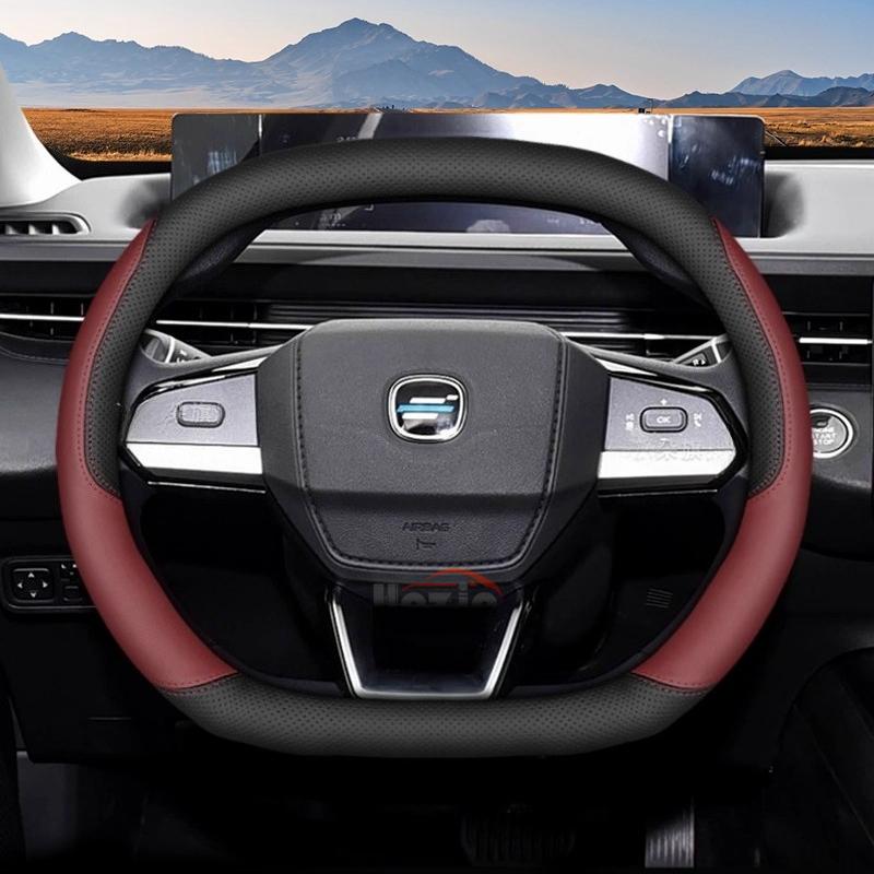 Кожаная накладка на руль автомобиля для Changan Eado Plus UNI-V UN-K UNI-S CS55 PLUS Аксессуары для интерьера 2025 2026