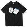 Cute Chiikawa T Shirt Unisex /Women Harajuku Aesthetic Graphic Kawaii Tshirt Unisex Anime Cartoon Oversize Cotton Tees Shirts Korea