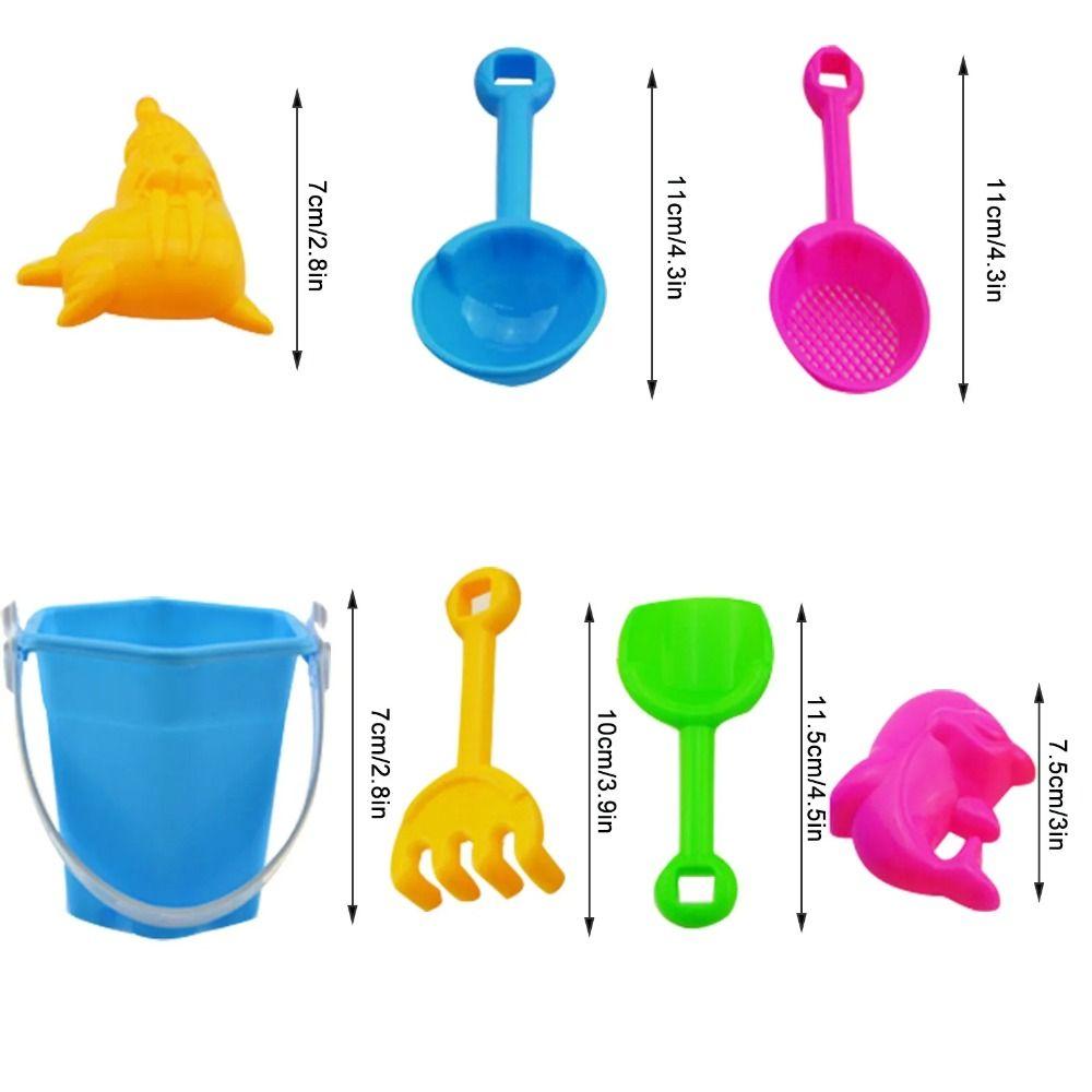 Crab Fish Mold Beach Shovel Bucket Set With Bucket Summer Beach Toys Beach Sand Play Toys Gifts