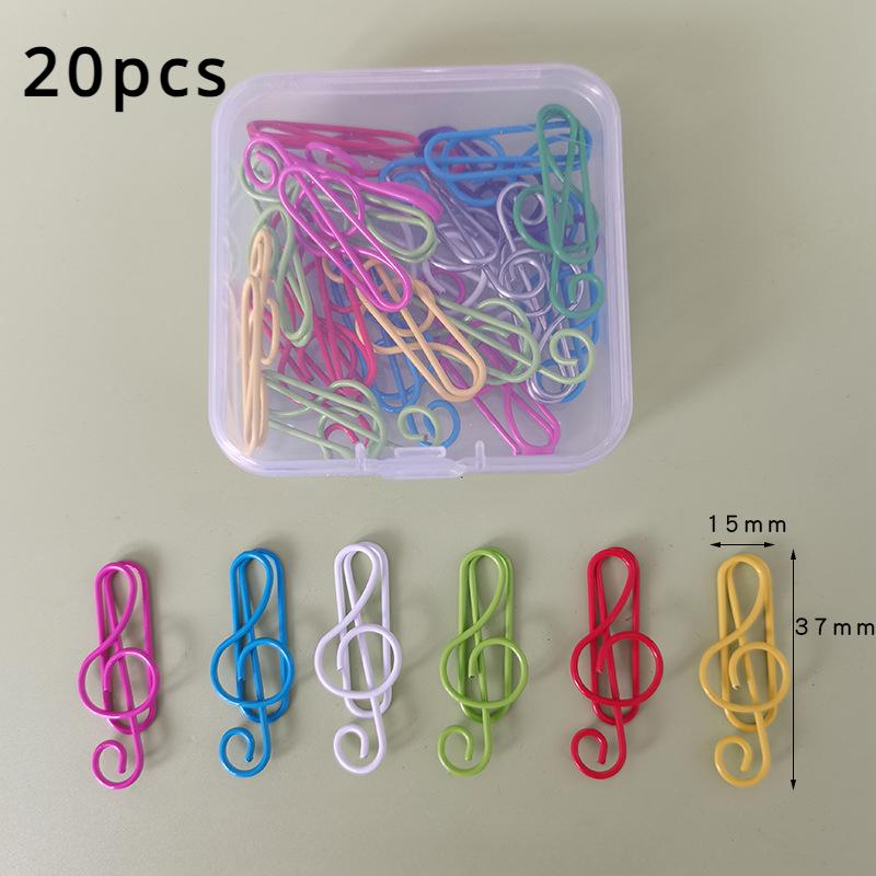 Музыкальные Ноты Скрепка В Форме Мультфильма Скрепка Красочный Самолет Кошка Скрепка