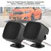 2PCS Compact Square Tweeter Speaker - 500W High Power Car Audio Speaker