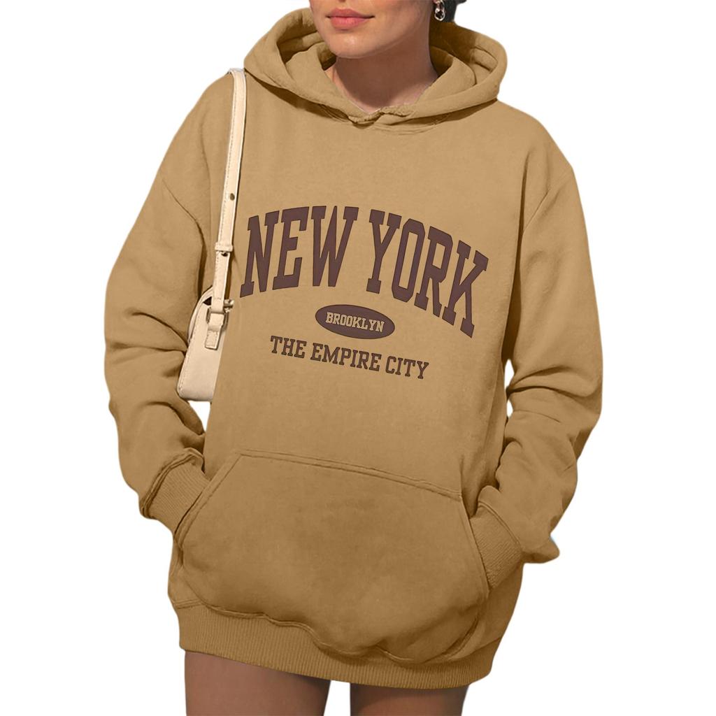 Женские толстовки, осенняя мода, свитшоты с принтом, повседневная толстовка с длинным рукавом, свободная толстовка, осенняя толстовка