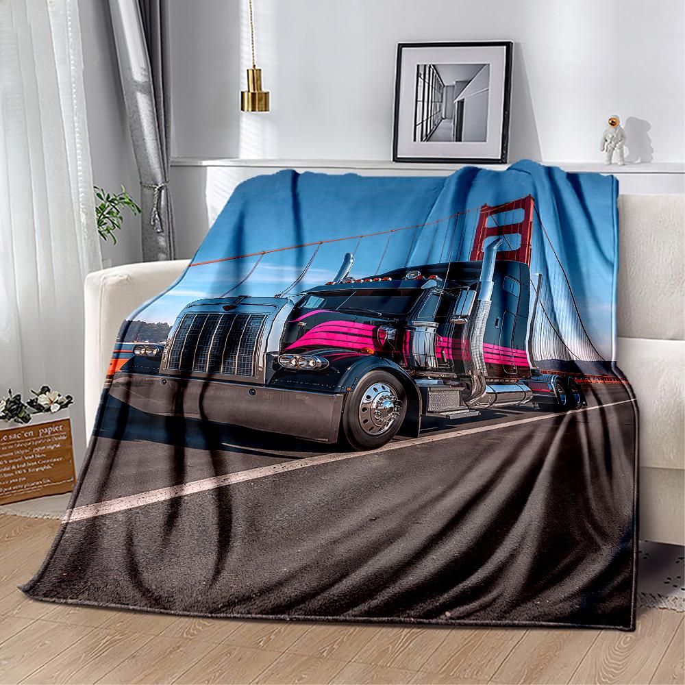 Kw Heavy Trucks Blanket Soft Cozy Great For Bed Livingroom Bedding For All Occasions Warmthful Decor Ideal Gift For Friends Family Couples Picnic