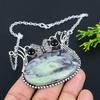 Kemmererite, Onyx Handmade 925 Sterling Silver Jewelry Necklace 18" S7z74