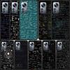 Чехол для телефона с принтом Физика Химия Математика для Xiaomi Poco X7 X6 X5 X4 X3 GT NFC M4 M5 Pro 5G M3 Mi F6 F5 F4 F3 F2 F1 Capa Coque TP
