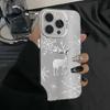 Рождественская елка Снежный олень Для iphone 17 16pro 15pro14 13 12 11 12pro 13pro max 14plus Силиконовый Защитный чехол от падения