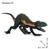 34style Prehistoric Dinosaurs World Pterodactyl Tyrannosaurus Animals Model Action Figures PVC Dinosaur Mouth Can Open and Close For Kids Gift