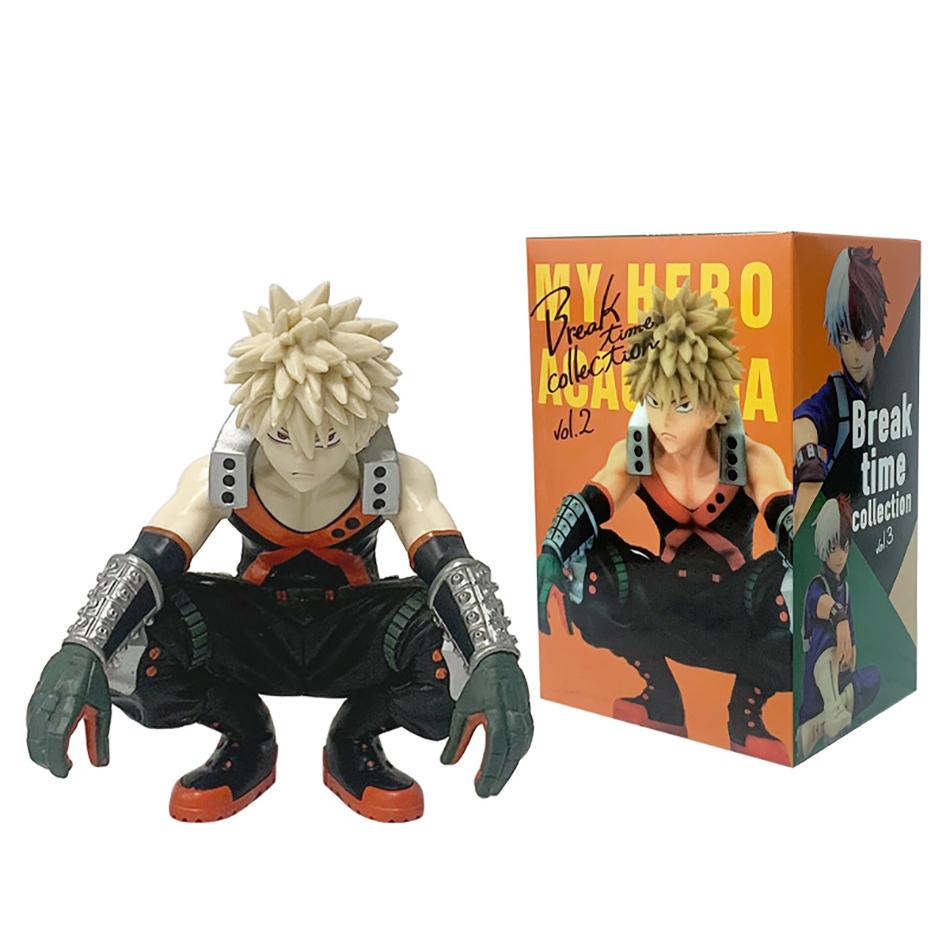 12cm My Hero Academia Anime Figure Midoriya Izuku Todoroki Shouto Bakugou Katsuki Action Figures Anime Character Model Toy