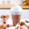 Electric Ice Cream Maker Quick DIY Fruit Ice Cream Machine for Homemade Gelato Sorbet Yogurt Milkshakes Drinks