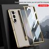 Электролитический кожаный чехол для телефона Samsung Z Fold6 со слотом для стилуса – Полное покрытие и защита от падений