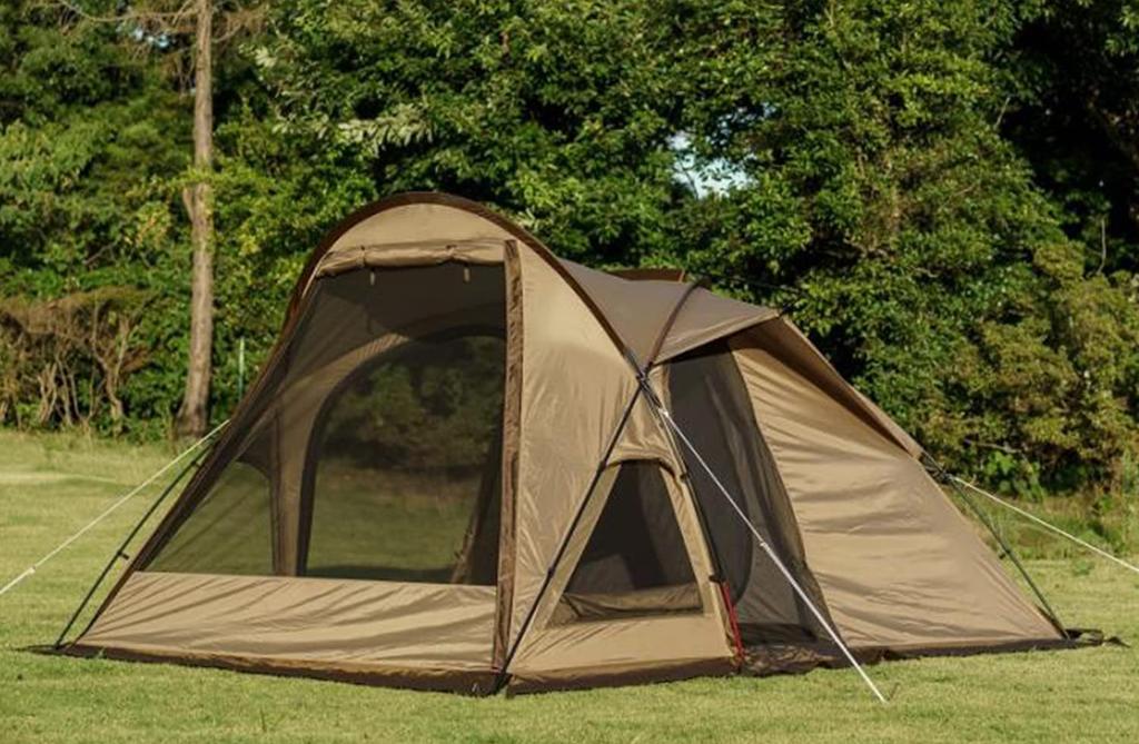 ogawa Палатка для кемпинга Vigas 2 2653 Песочно-бежевый x Темно-коричневый [3 человека]