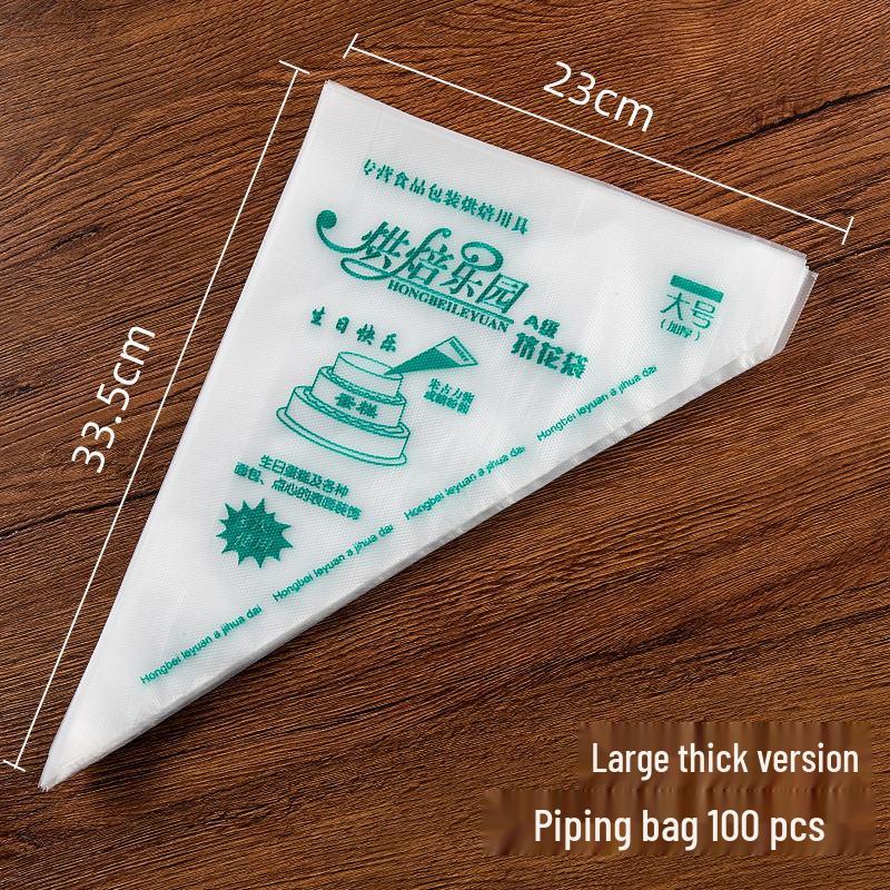 Disposable Plastic Piping Bag for Baking and Icing