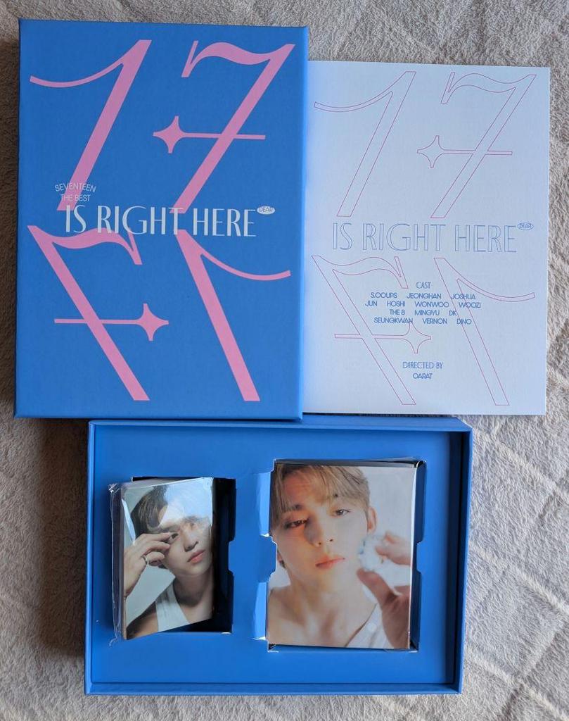 [USED] SEVENTEEN CD Album & Mini Album Booklet Case Only 9 Items