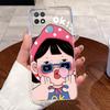 Casing For Oppo A15 A15s Case CPH2185 CPH2179 Aesthetic Fashion Cute Cat Cartoon Phone Case Clear Silicone TPU Soft Back Cover
