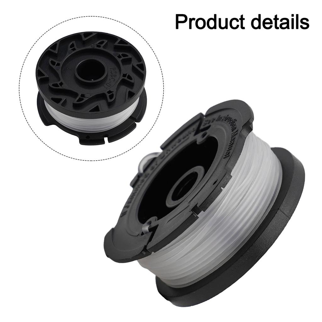 1pc Spool & Line For Black & Decker BESTA525 BESTA528 BESTA530 BESTE630 BD032 LawnMower Accessories Cutting Line Head Replace