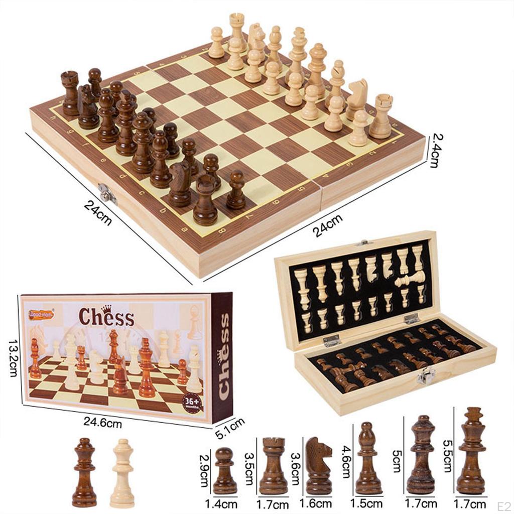 Travel Chess Sets Checkers Portable Chessboard Game Parent-child Interactive for Christmas Gift