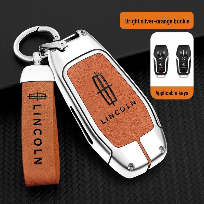 Высококачественный металлический корпус ключа для Lincoln MKZ, MKC, MKX (Старая модель)