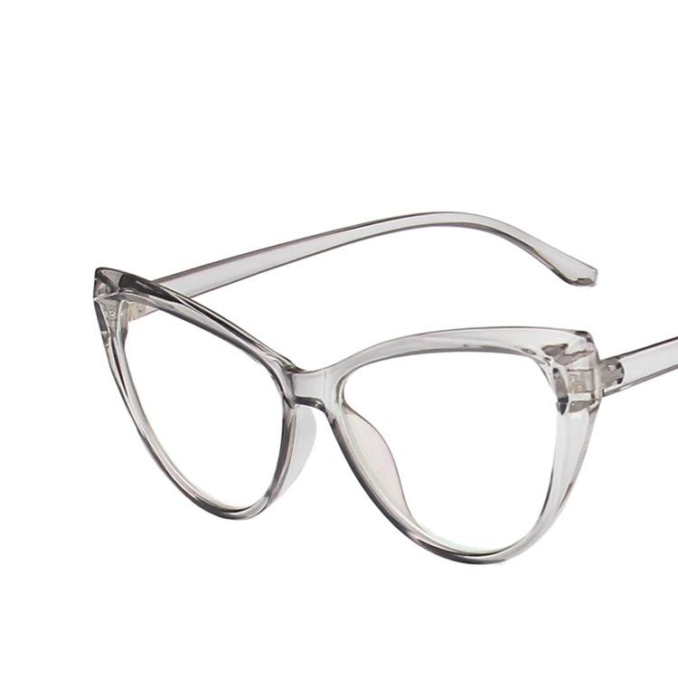 Women Eyeglasses Frame Cat Eye Pink Pretty Eye Glasses Optical Frames For Female Plastic Glasses Frame Fashion Decoration