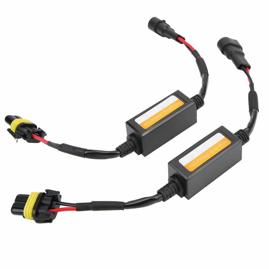 2PCS 9005 9006 90012 LED Headlight Decoder Anti Flicker Error Free Plug and Play Compact