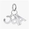 A.p.c Брелок с логотипом и буквами F63656 Rab Argent