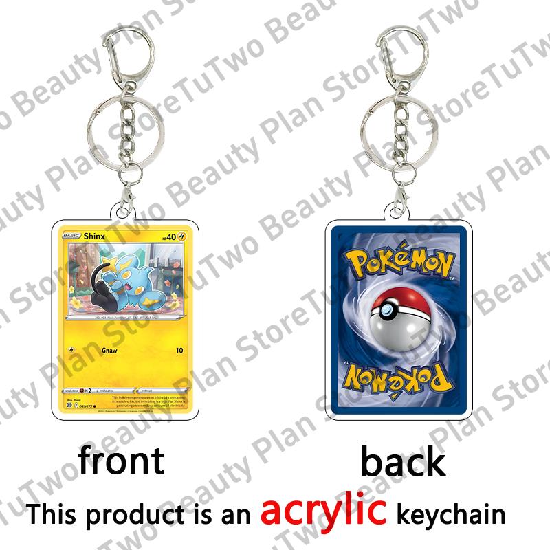 Anime Cartoon Venusaur Bulbasaur Charizard Mewtwo Pocket Monsters Acrylic Keychain Accessories Pendant Key Ring Charm Gifts Toys