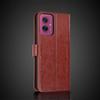 Чехол-держатель для карт для Motorola Moto G55 5G из искусственной кожи, откидной чехол-кошелек в стиле ретро, деловой чехол-книжка Fundas Coque