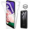 Case - BOOLING - for Samsung Galaxy A22 5G - 360 Double-sided Protection - Shock Resistance - Transparent