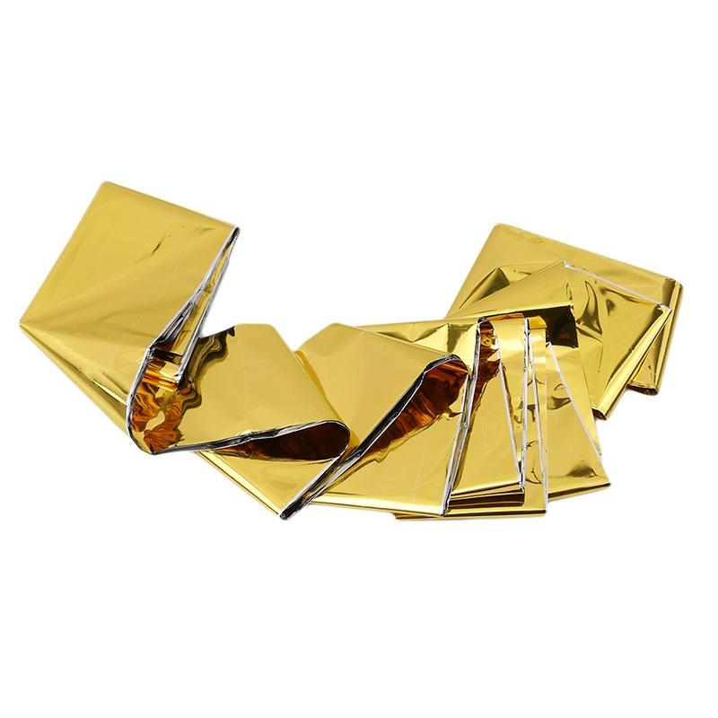 Waterproof Emergency Blanket Foil Thermal HeatSurvival Rescue Blanket