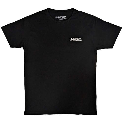 Gorillaz Unisex Adult Pocket Spray - George Group T-Shirt