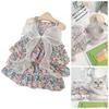 Princess Style Pet Floral Skirt Mesh Skirt Dog Dresses Cute Cat Dress  Dog Cat
