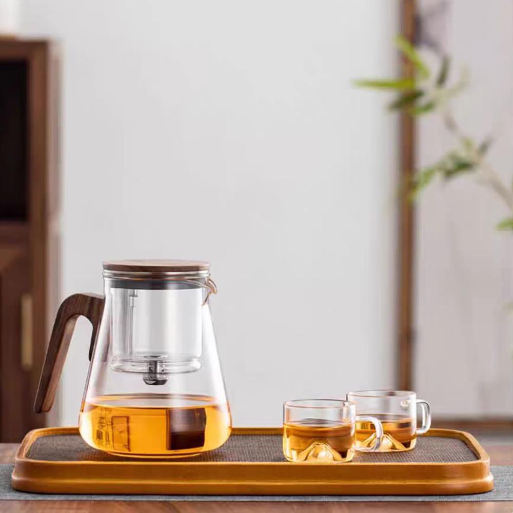 Чайник Bonston из термостойкого стекла, магнитный выключатель, 27 унций