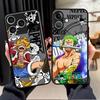 Чехол для iPhone 17 Pro Max 15 XS XR 7 8 SE 14 13 Mini 12 11 16 Plus Air Funda Задняя крышка телефона One Piece Крутой Зоро