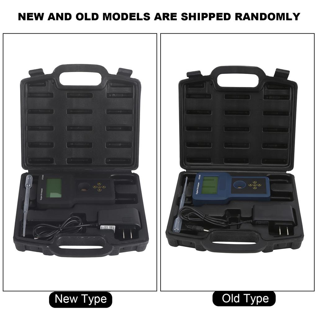 OTO350 Тестер масла со светодиодным дисплеем, перезаряжаемый анализатор, инструмент для тестирования дизельного бензинового двигателя, вилка стандарта США, 100-240 В