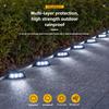 4PCS Solar Step Lamp Outdoor Home Garden Staircase Patio Lights Steps Walkway Lights Solar Lamp Outdoor LED Decorative Lights
