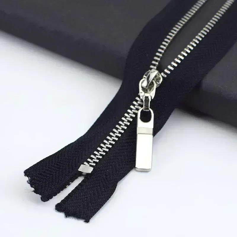 5/10 шт. №3 15-30 см Металлическая молния с закрытым концом для кошелька, сумочки, декоративная молния-застежка на одежду, карманы, аксессуар для шитья DIY